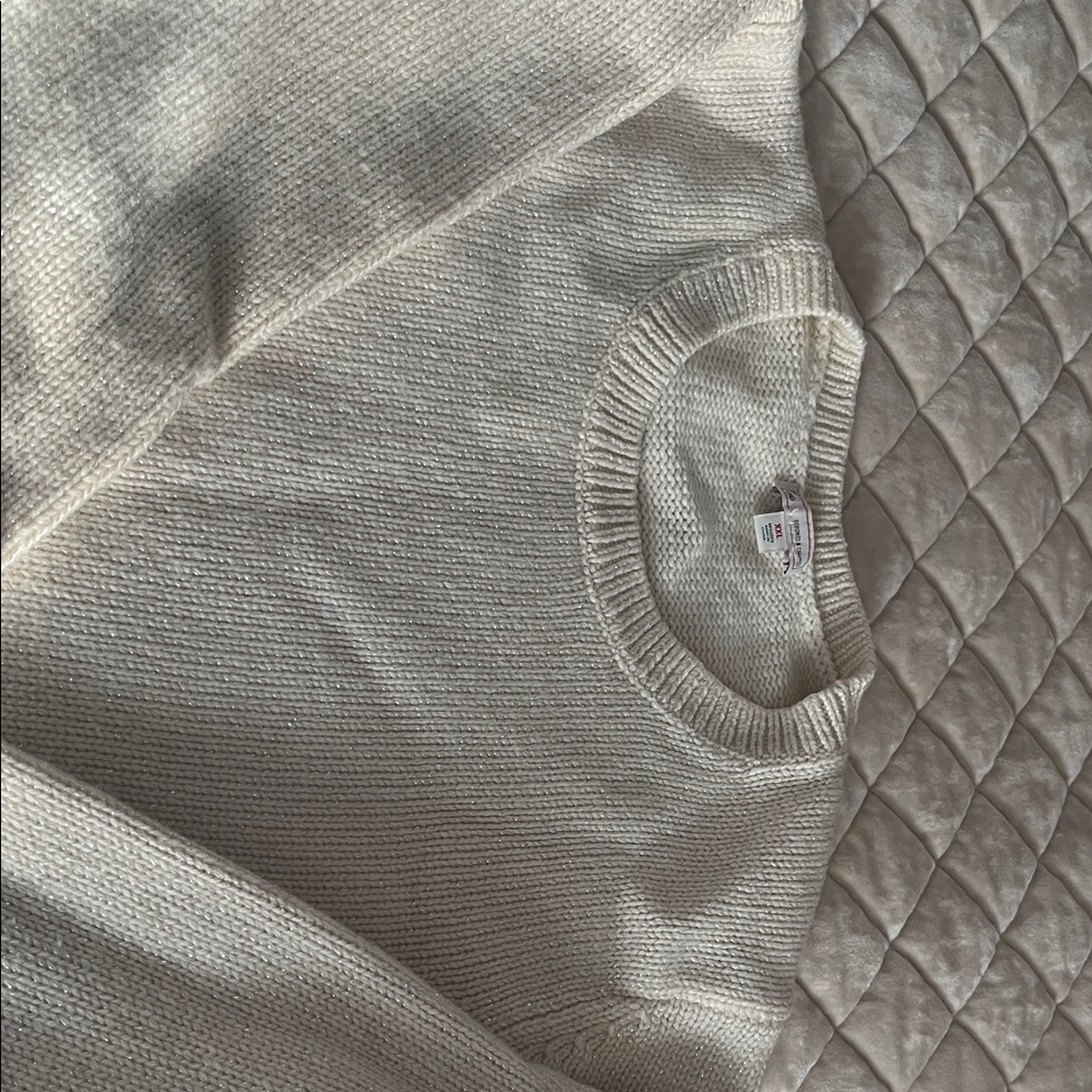 GAP Cream Knit Sweater XXL